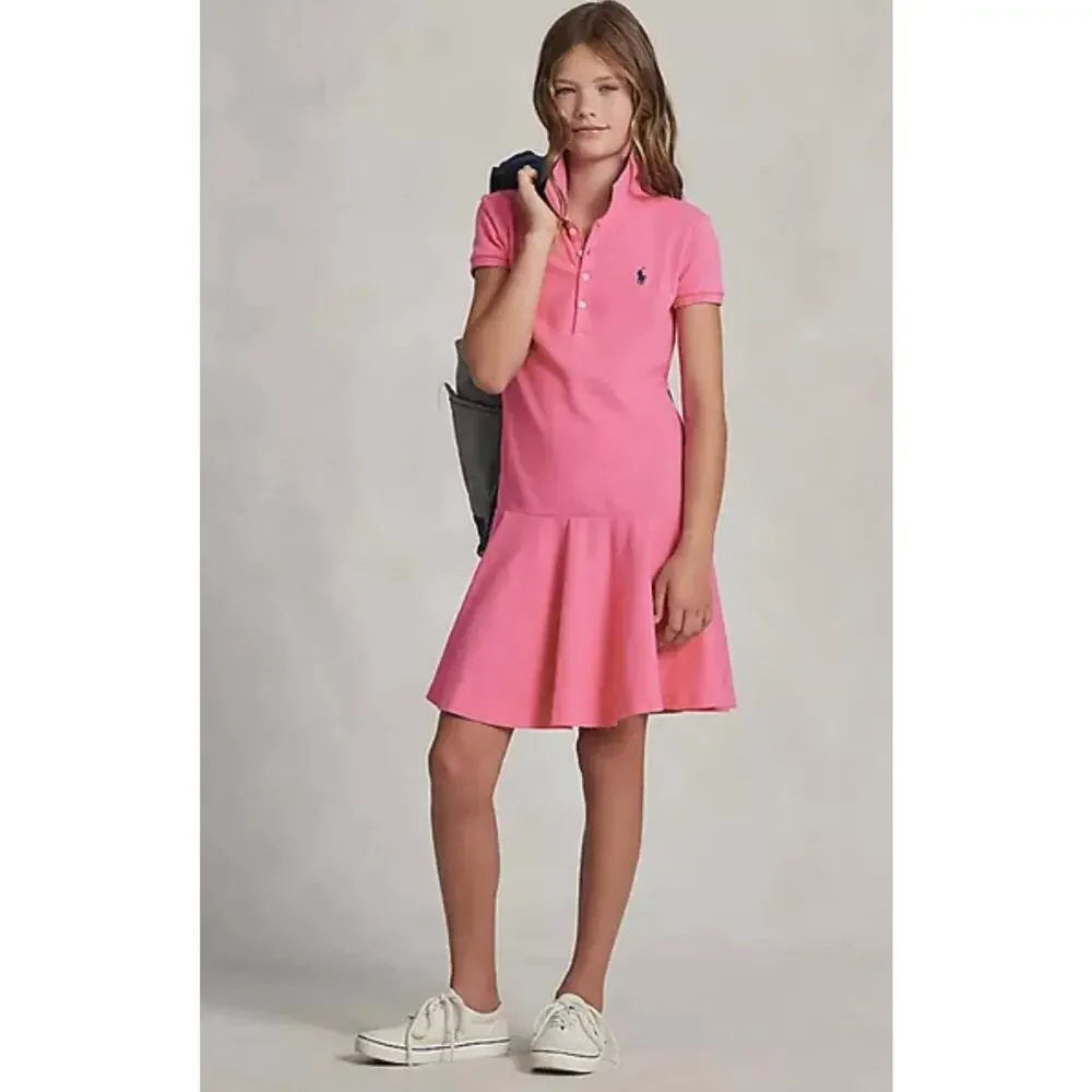 NWT❤️Polo Ralph Lauren Girls Cotton dress szXL